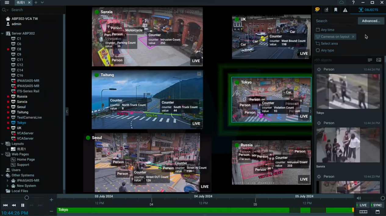 IPCAM收容與企業影像管理系統
